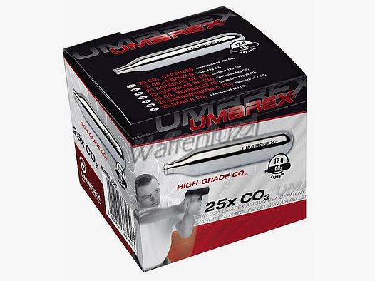 CO² capsules 12g from Umarex, 25 pcs.
