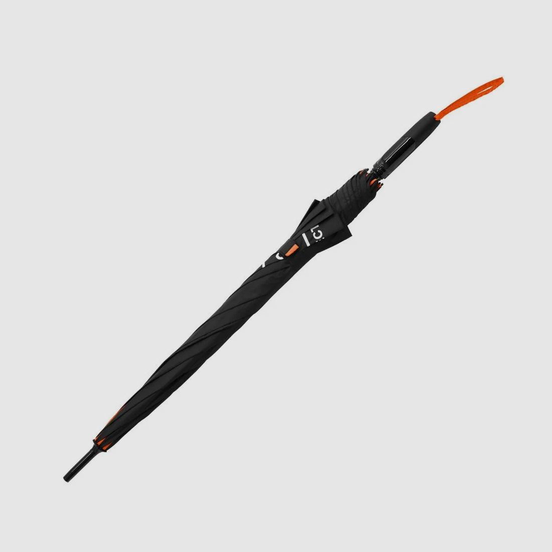 GLOCK Automatik-Stockschirm Schwarz/Orange Ø 115 cm #51232