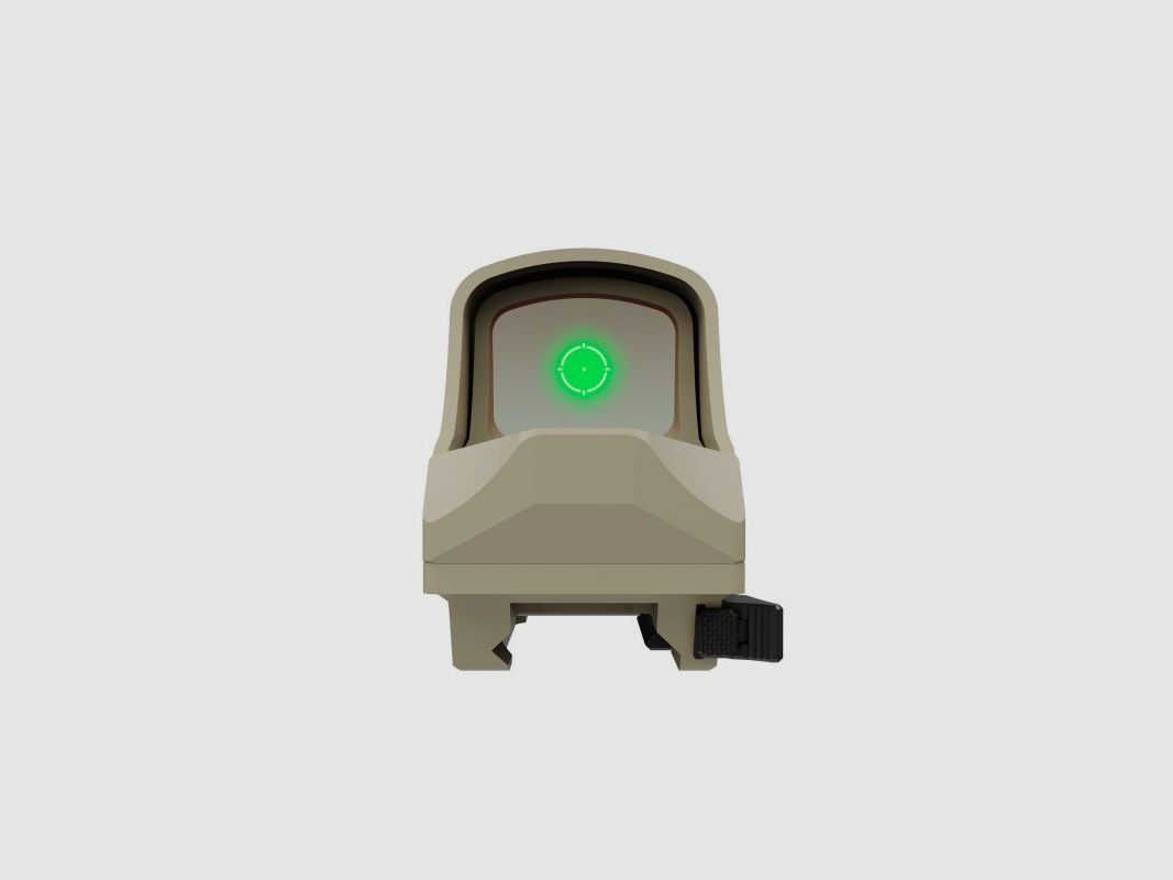 Holosun Reflexvisier HE510C-GR-FDE mit grünem Wechselabsehen: 2MOA Dot, 65MOA Circledot & 65MOA Circle, Bild 2 von 8