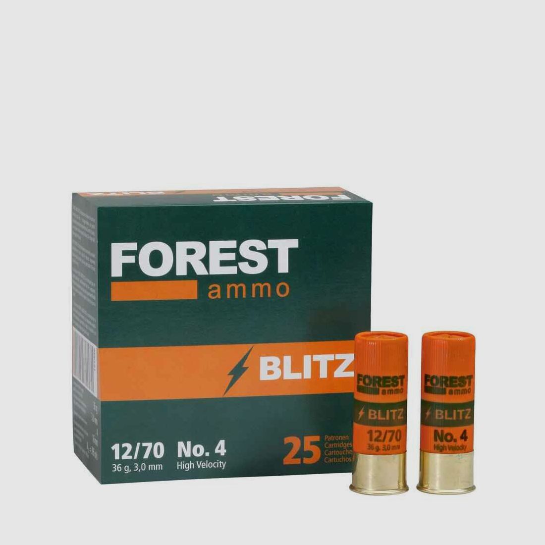 Forest Ammo Blitz HV 3,0mm 36g - 25 Stk