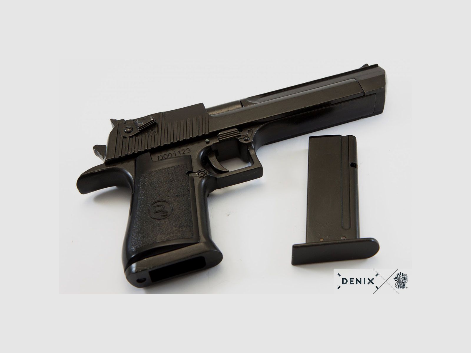 DENIX – REPLICA LIBERA VENDITA | SEMIAUTOMATIC PISTOL DESERT EAGLE USA, ISRAEL 1982, immagine 10 di 10