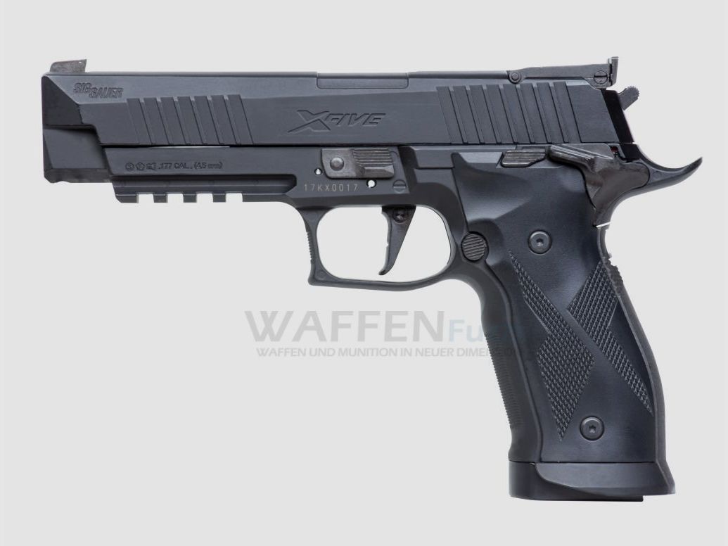 Sig Sauer X-Five CO2 Pistole Blow Back Kaliber 4,5mm Diabolo
