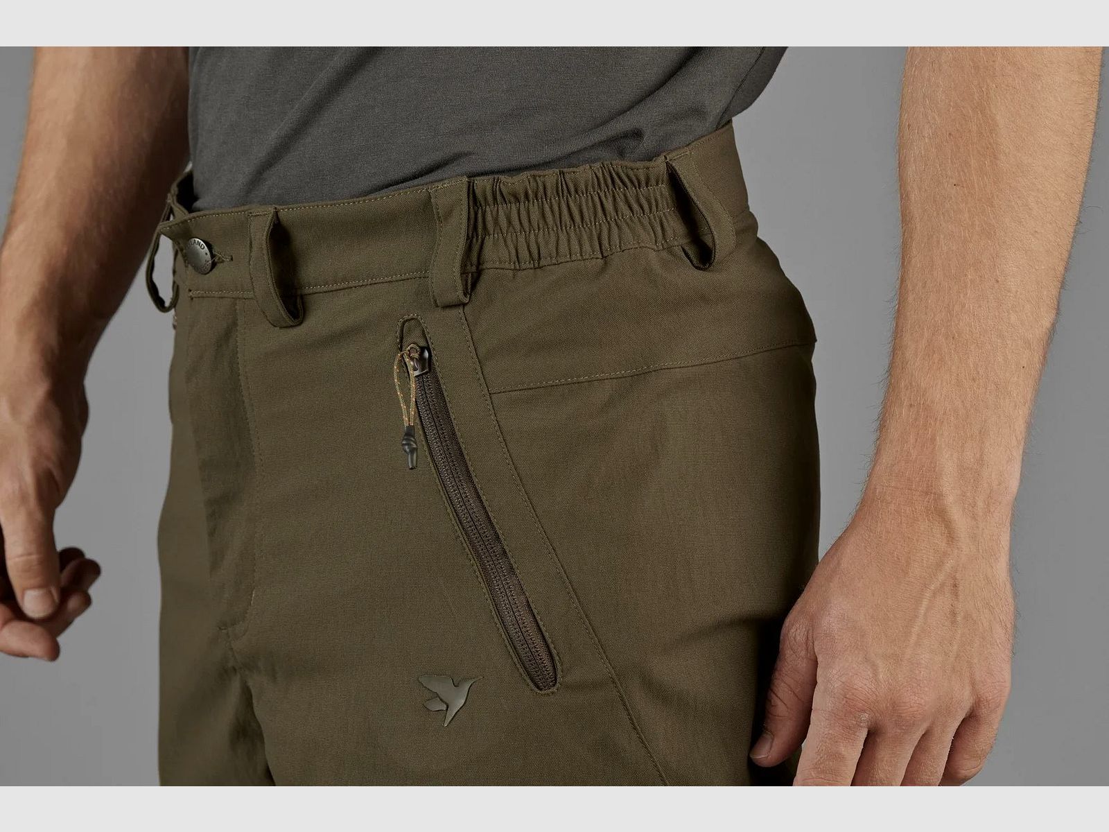 Pantaloni outdoor SEELAND Pine Green, immagine 3 di 6