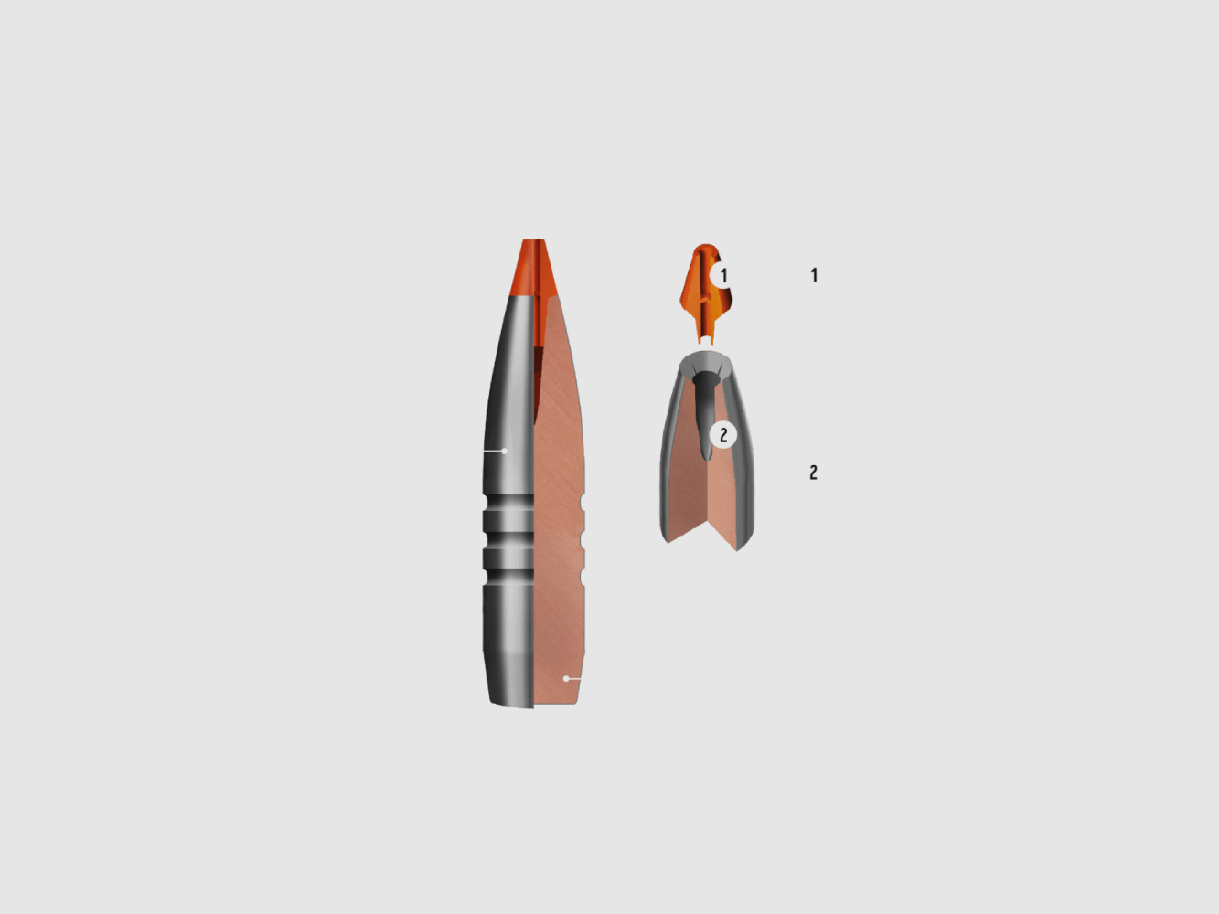 RWS .30 HIT 10,7 g / 165 gr 50Stk.
