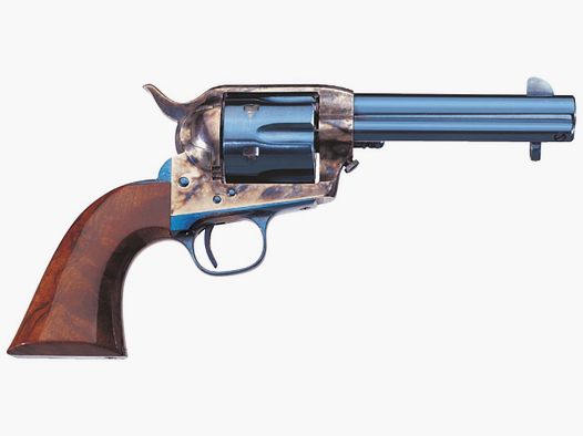 REV UBER 1873 CATTLEMAN .QD 44/40 7.1/2" NEUES MODELL BLAUSTEEL