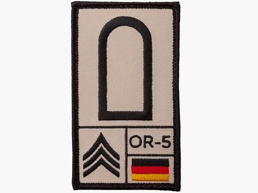 Café Viereck Café Viereck Rank Patch Stabsunteroffizier sand
