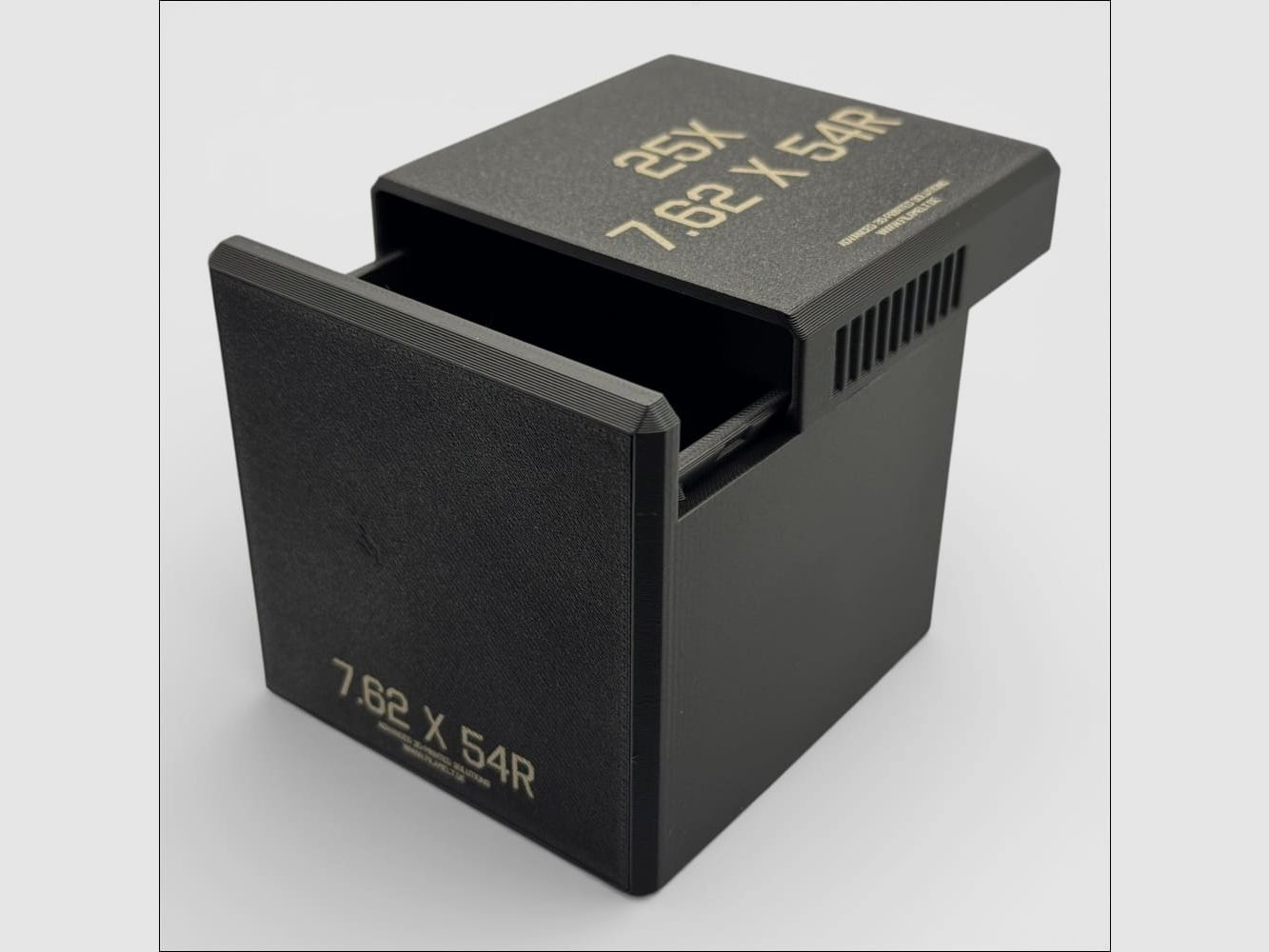 Filamelt Munitionsbox / 7.62x54R / ‘Schiebedeckel’ / Patronenbox, Ammo Box