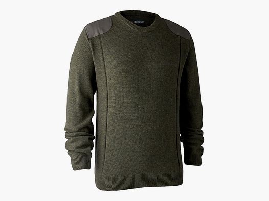 Deerhunter Pullover Sheffield m. O-hals Green melange