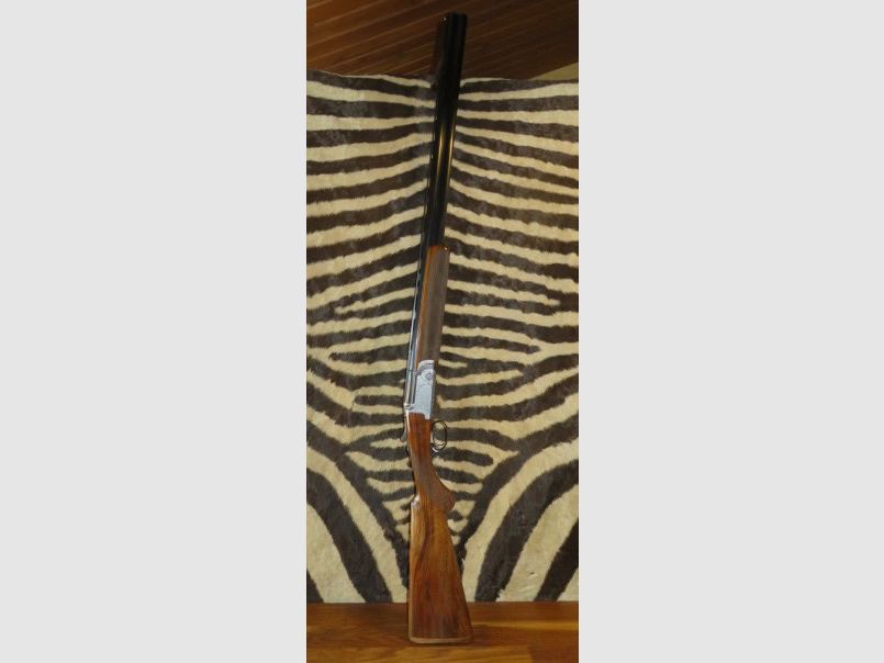 Bockdoppelflinte RIZZINI Aurum Stahl Kal.20/76 Läufe 76 cm 5 Chokes – Schaft Prince of Wales gr 2.5, Bild 1 von 11