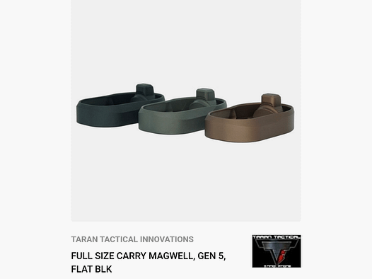 Embudo de cargador Taran Tactical Glock 17/34