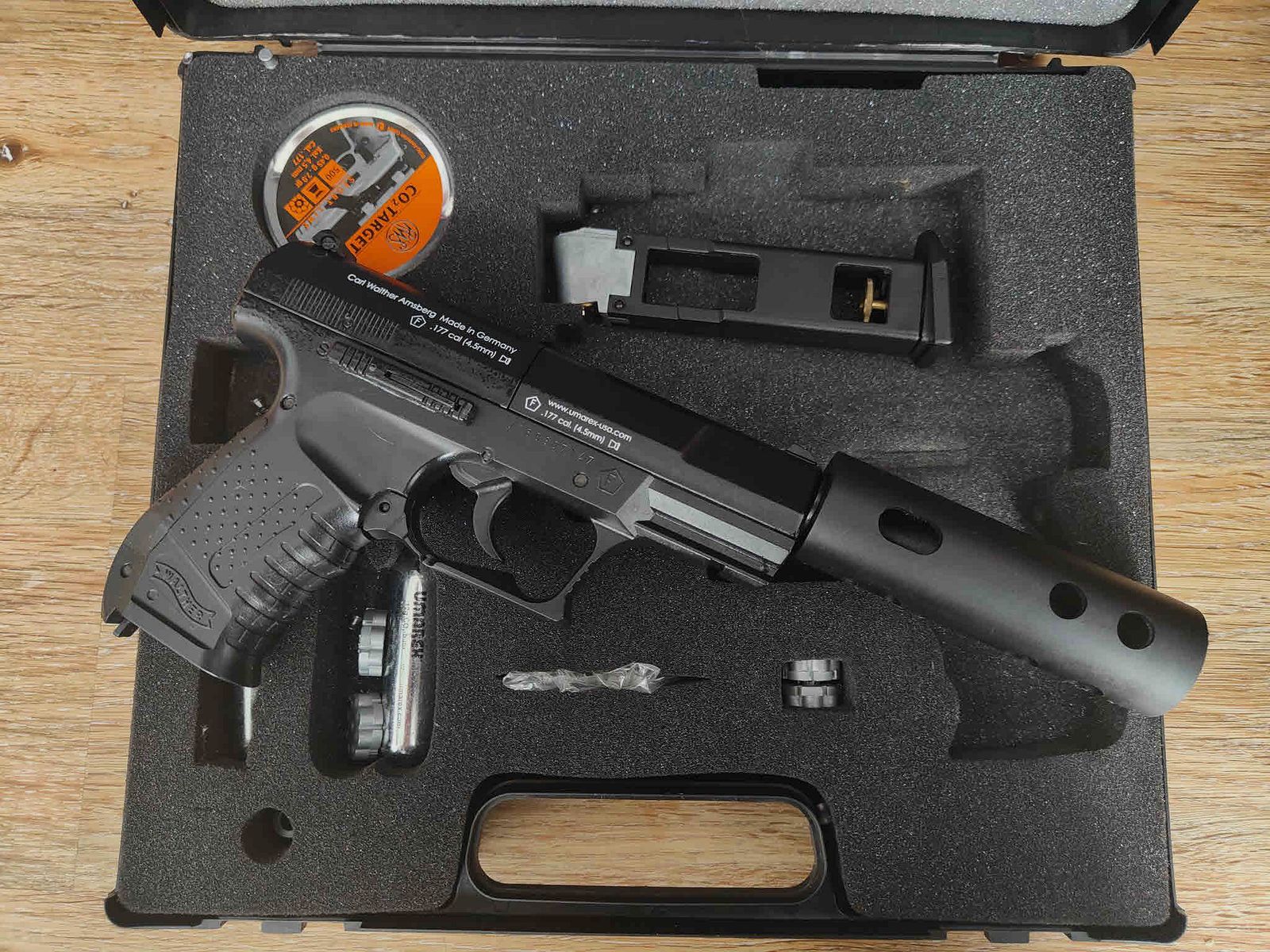 Pistolet à plomb Co2 Walther Nighthawk