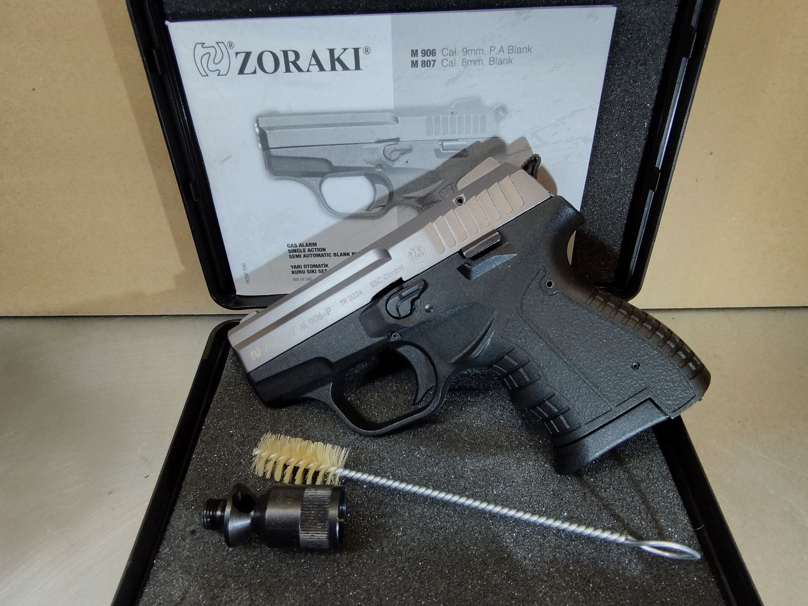 Zoraki 906 Schreckschuss Pistole 9mm Titan-Finish !!Neuwaffe!!