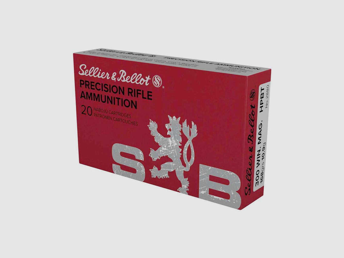 Sellier & Bellot OTM HPBT 168grs. 20pcs. .300WinMag
