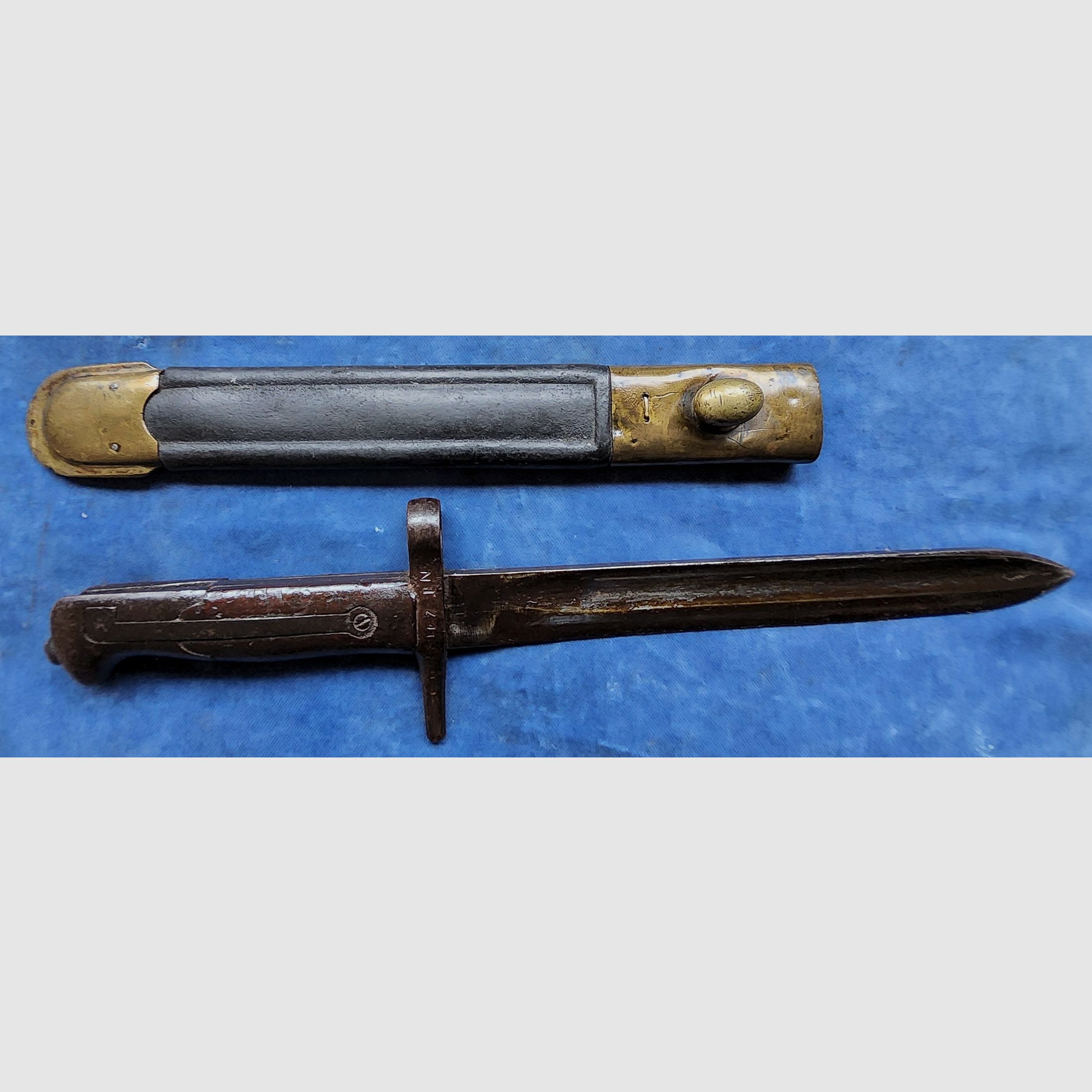 Baïonnette italienne Vetterli 1870/15, image 6 sur 9