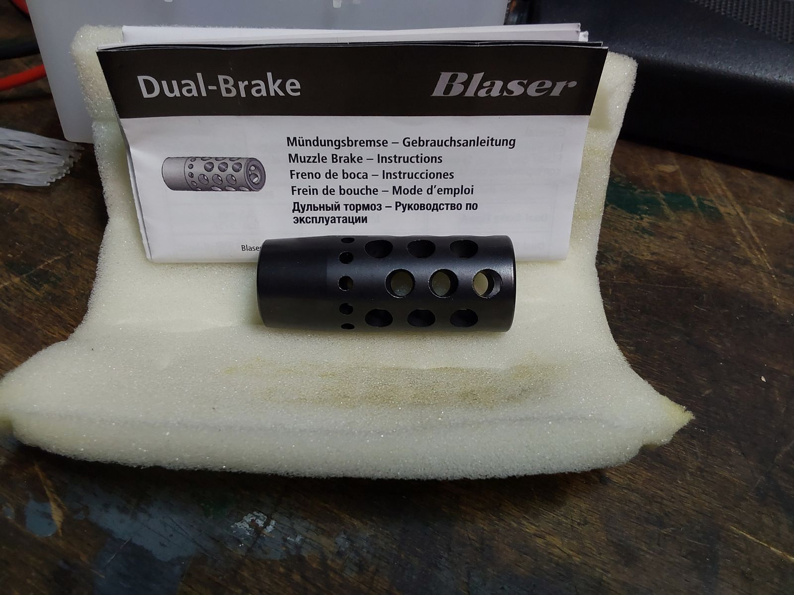 Blaser Dual Brake originele muzzle brake nieuw in doos