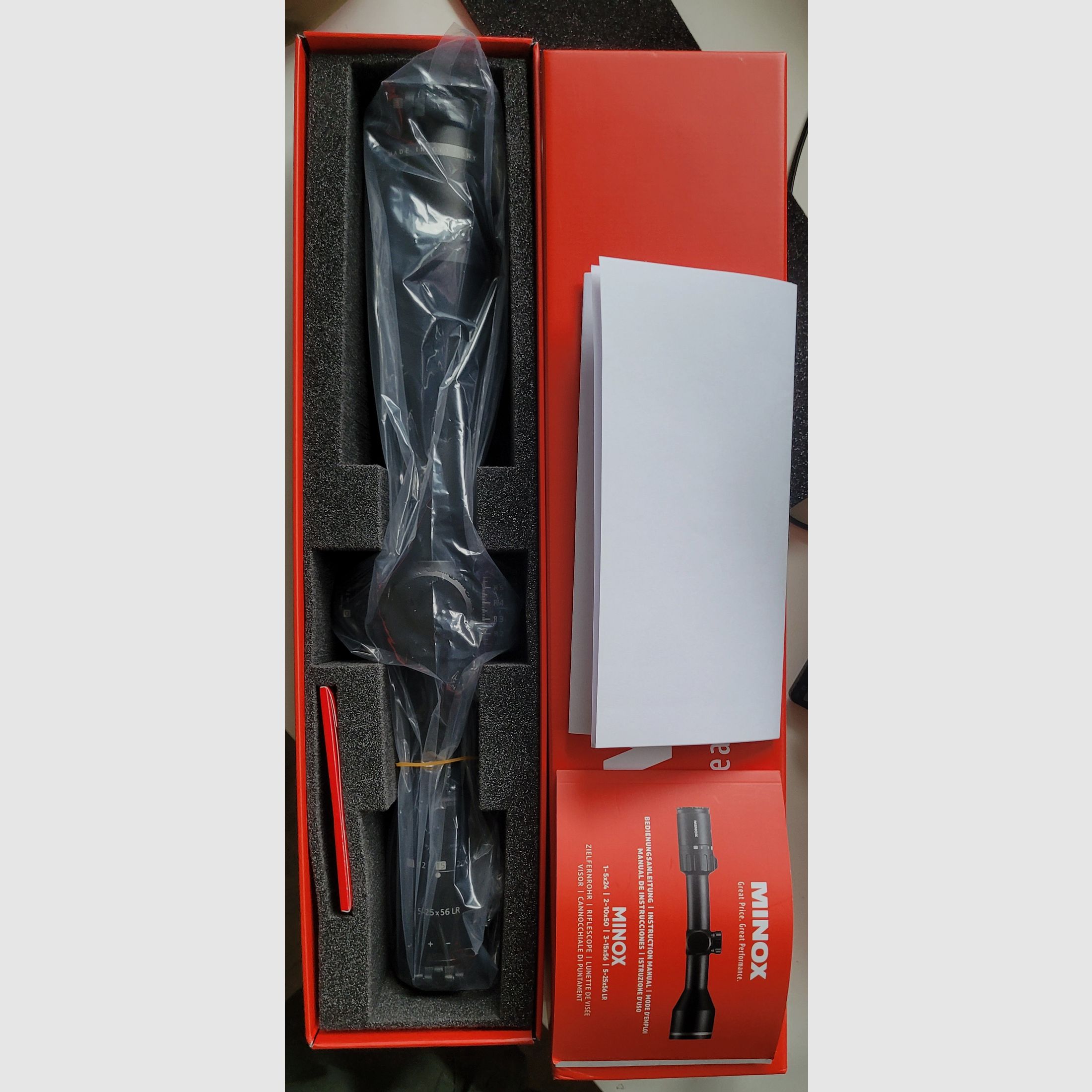 Minox 5-25x56 LR (FFP)