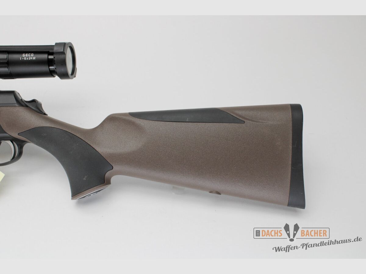 SL rifle Sauer 303 Classic caliber 9.3x62 with Geco 1-6x24