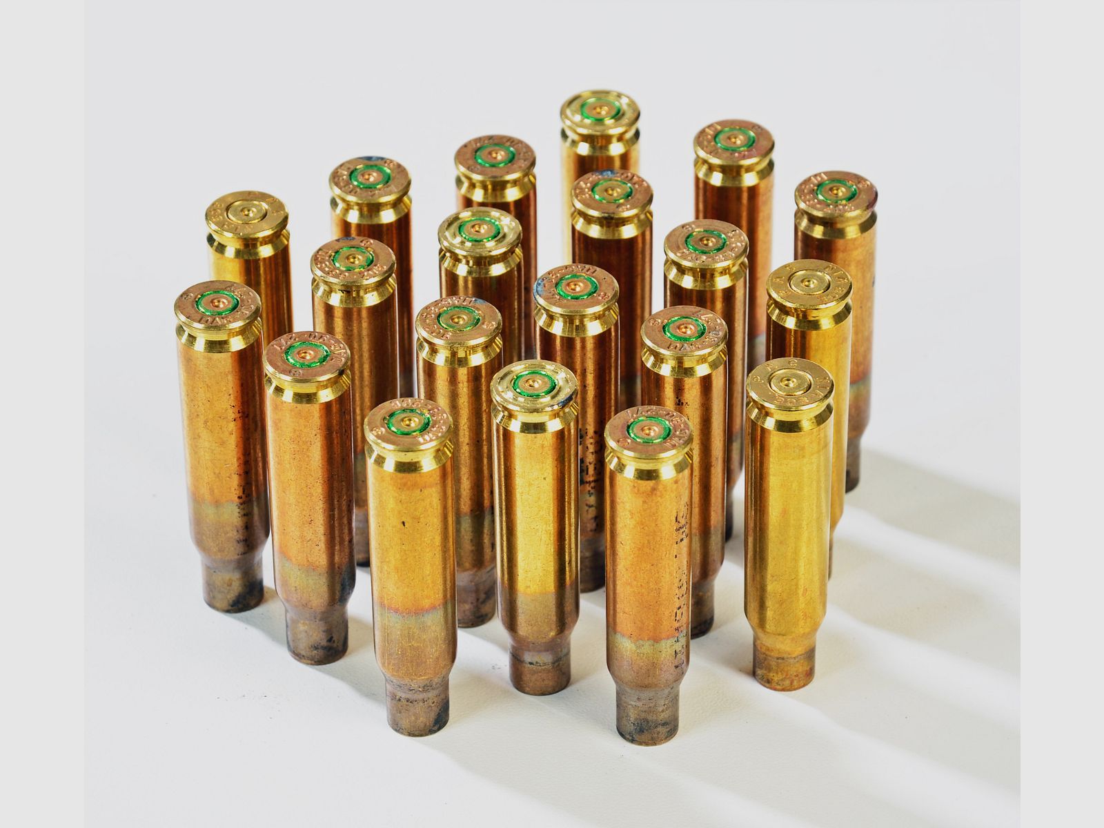 20 Flaschenhalshülsen Gewehrpatrone