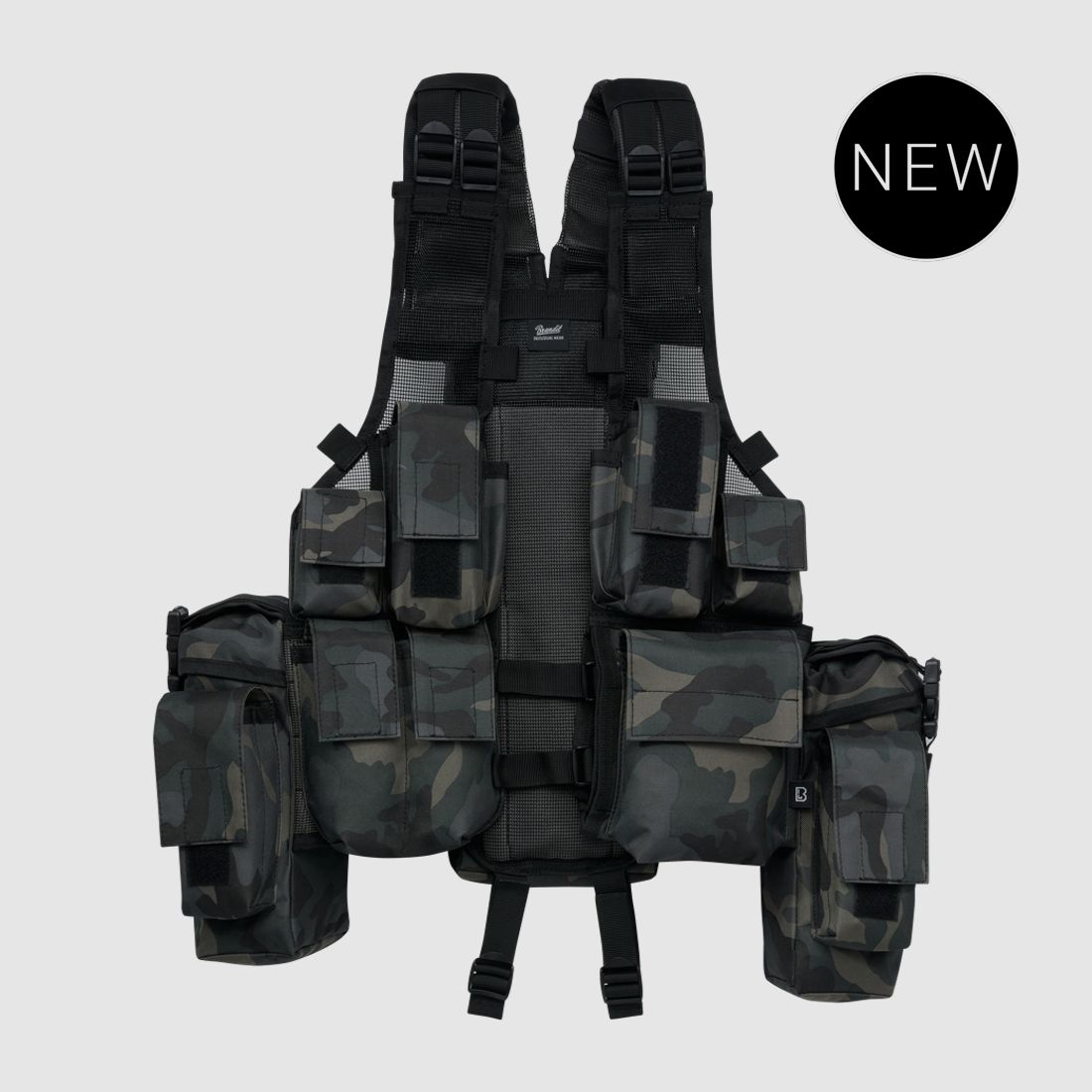 Brandit Tactical Vest Darkcamo – Taktische Weste