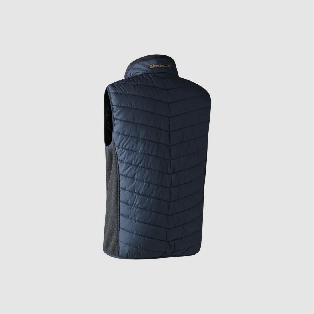 Gilet matelassé Deerhunter Moor bleu marine en polyester, image 3 sur 15