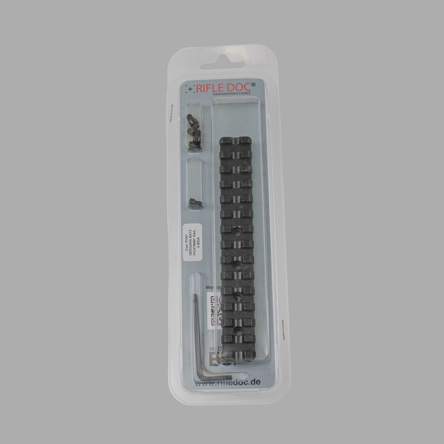 Rifle Doc Picatinny Weaver STEEL rail for BERGARA B13