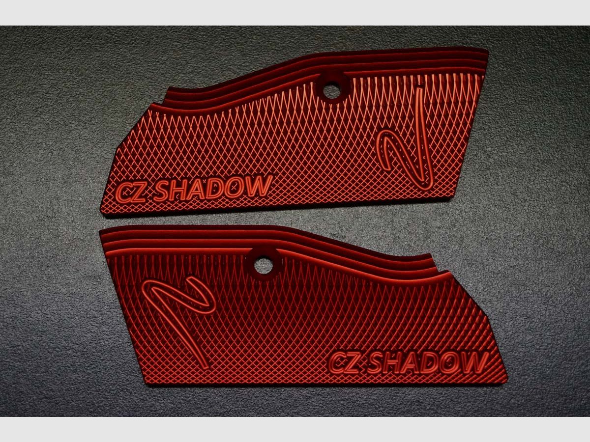 CZ Griffschale Shadow 2 Rot kurz, Bild 2 von 2