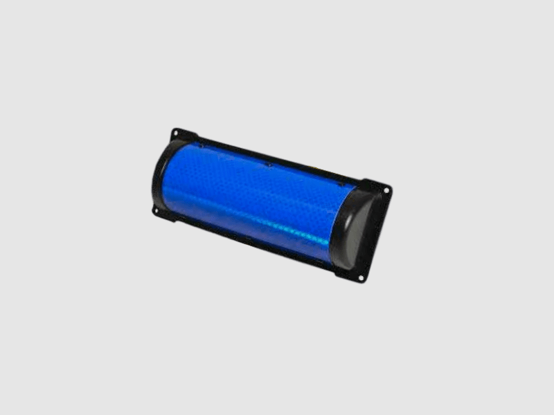 Wild warning reflector blue