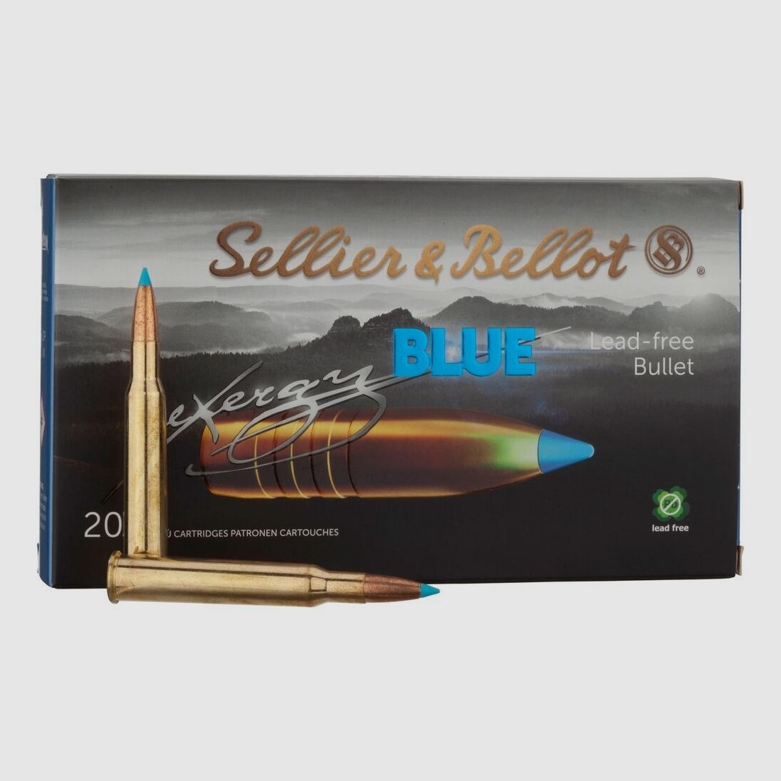 Sellier & Bellot	 TXRG blue 9,7g / 150grs 7x65R