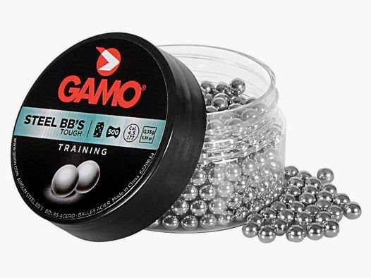 Box of 500 steel BB's cal. 4.5 mm