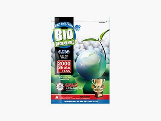 G&G Pellets G&G Bio White 2000 pcs — 0.25