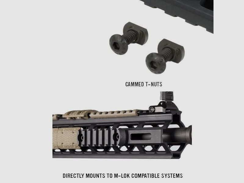RAIL PICATINY MAGPUL M-LOK POLYMER 7 SLOTS, image 2 of 5