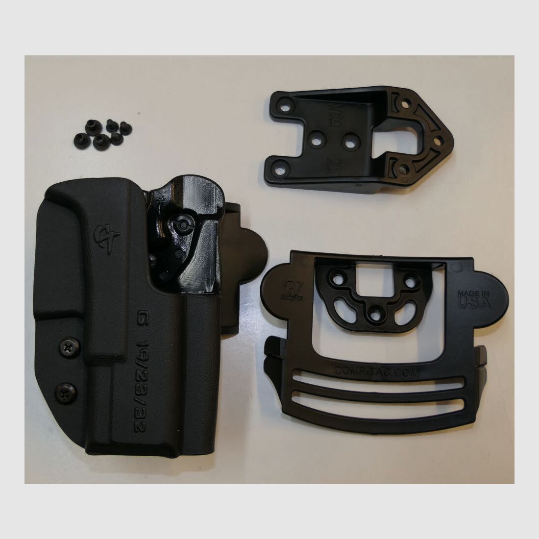 Comp-Tac Glock 19/23/33 COMP-TAC International KYDEX Holster rechts schwarz, Bild 1 von 4