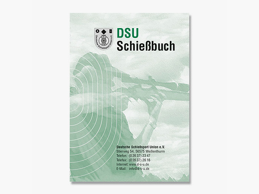 DSU-Schießbuch 32 Seiten