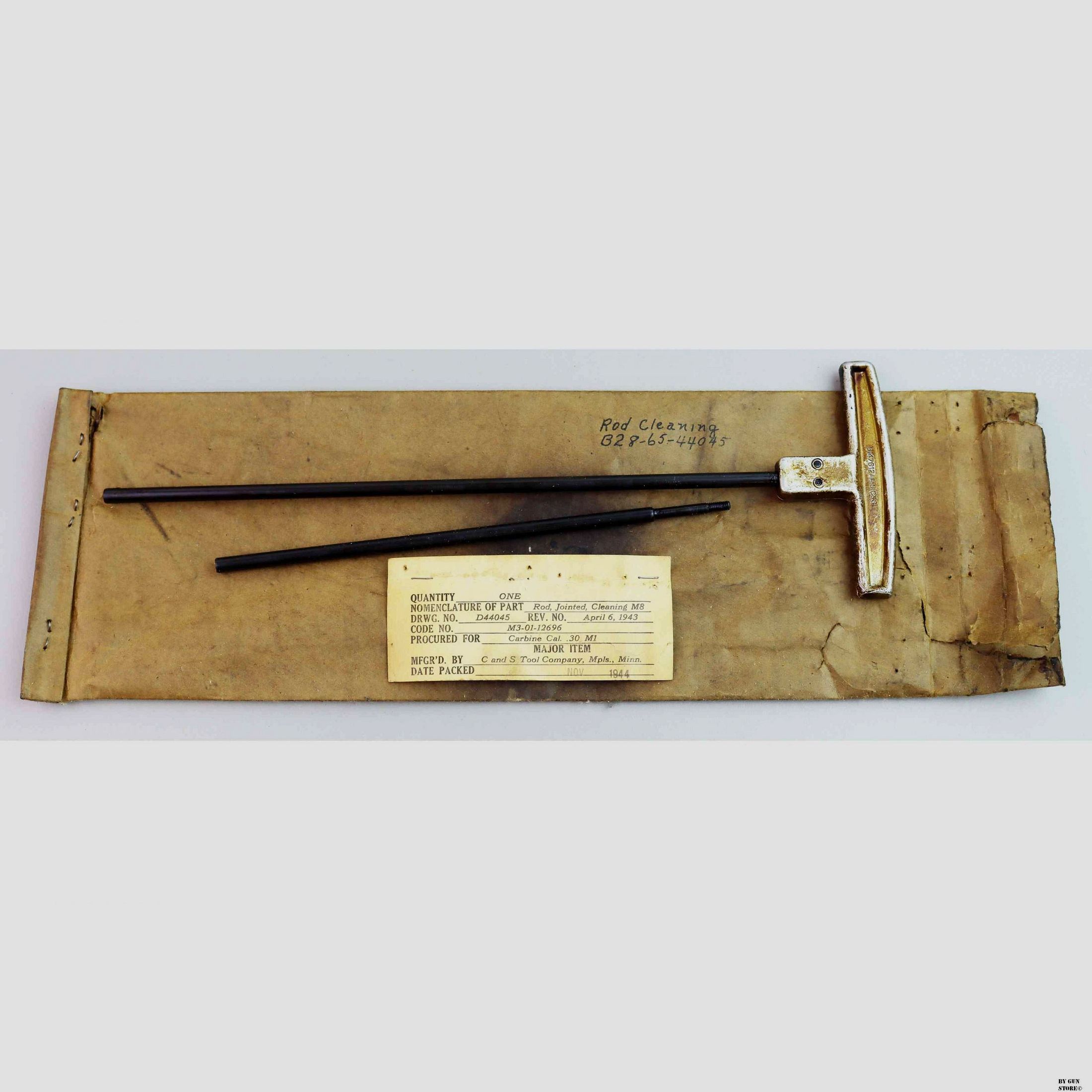 M8 30 M1 – Reinigung M8 Karabiner Kal. 30 M1, Bild 1 von 4