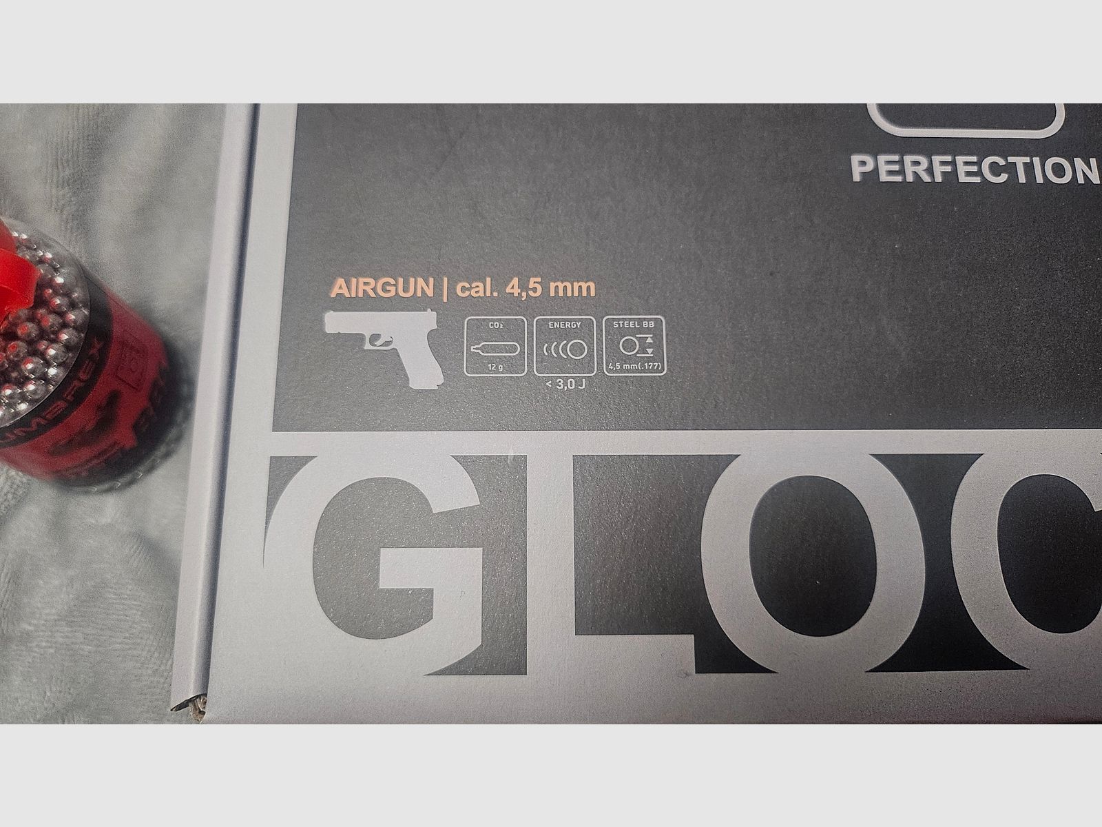 Glock 17 Gen5 MOS Co2-Pistole Kaliber 4,5 mm Stahl BB Blowback