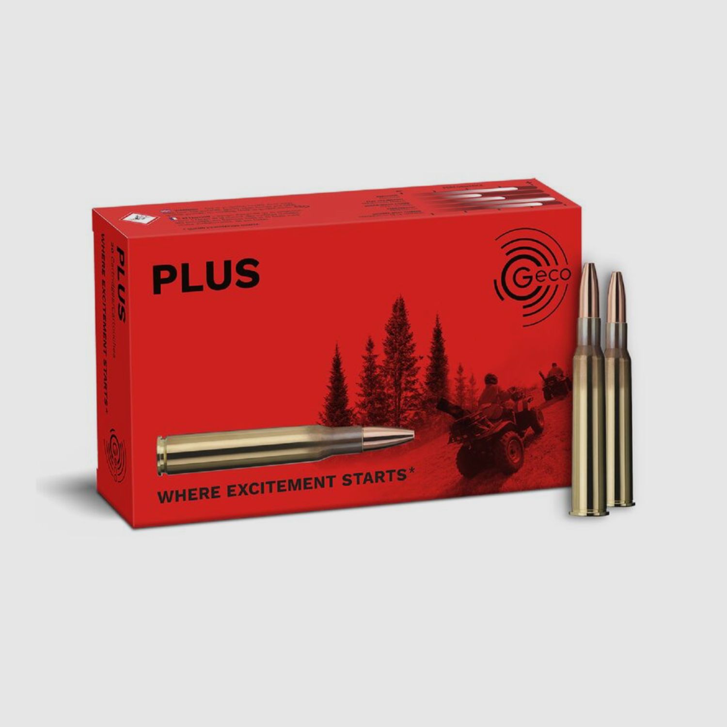 Geco hunting cartridge PLUS cal. 7X65 R TM 11.0 g
