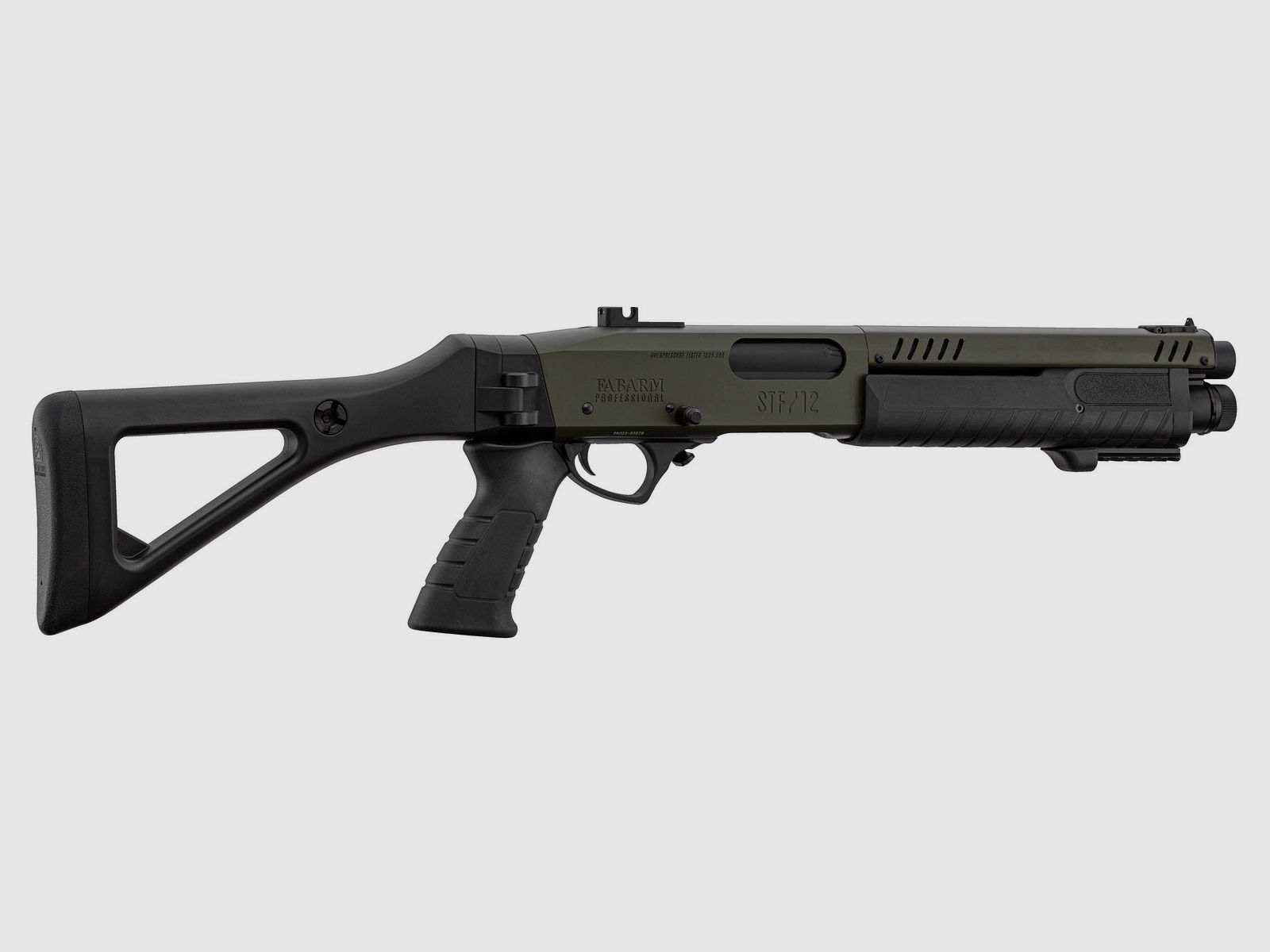 Réplique Fusil À Pompe BO Manufacture FABARM STF12 Initial OD Gaz, image 5 sur 7