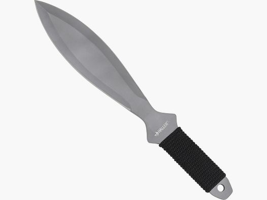 coltello da lancio molto grande e pesante 30 cm 240 g con fodero in nylon