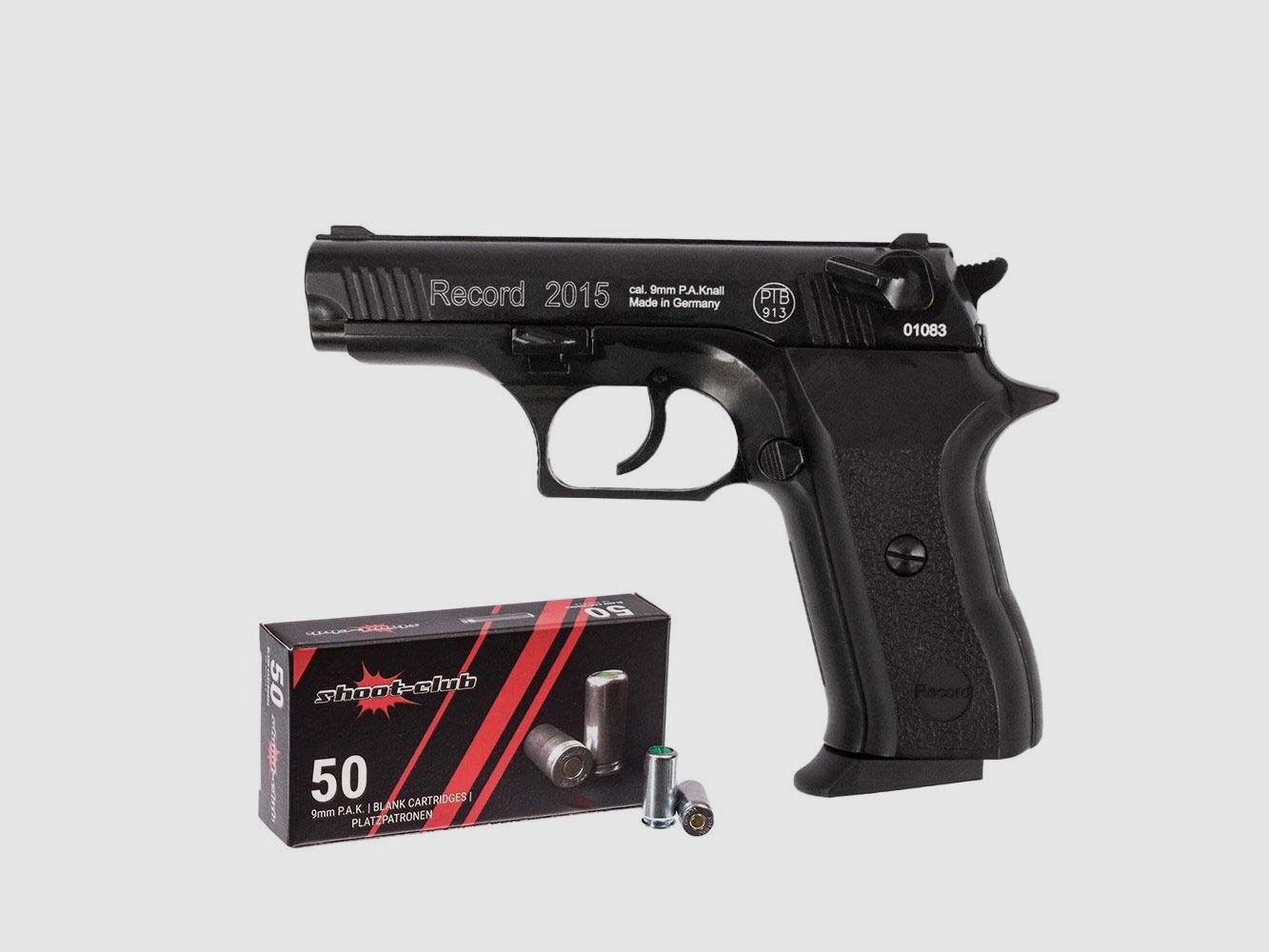 Record 2015 schreckschusspistool 9mm + knalpatronen