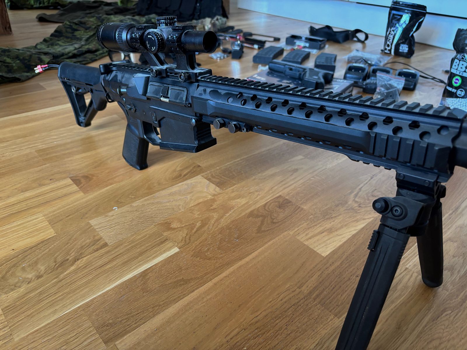 Begadi Sport MOD25 „Burk BR10“ S-AEG mit Begadi CORE EFCS / Mosfet