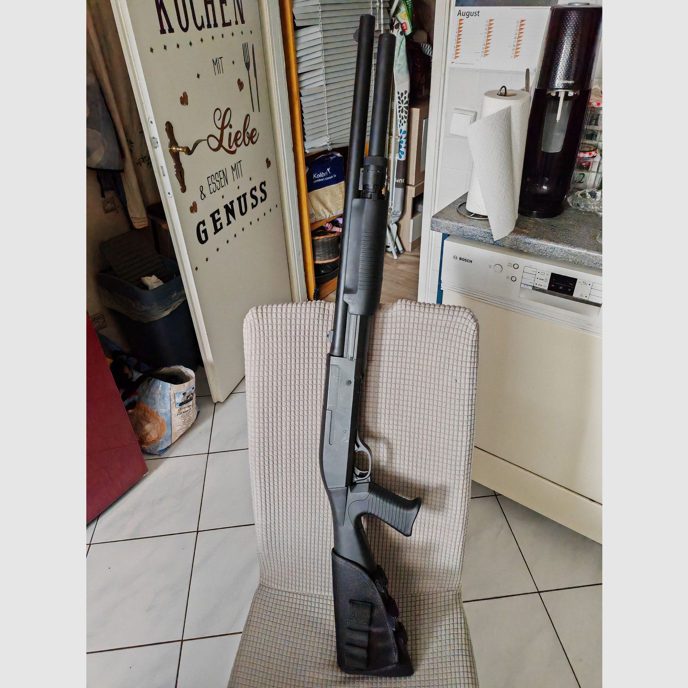 ASK Franchi SAS 12 Full Stock PumpGun plus 12 Shells