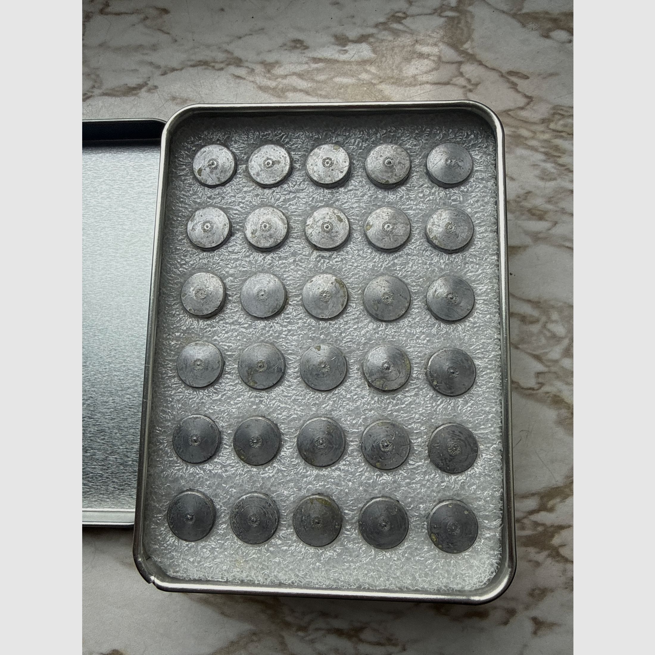AEA Exact Slugs .50 (.495) CAL / 12,58 mm – 225 gr Hollow Point – 5 latas (4x OVP, 1x completo)