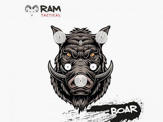 Ram Targets 14 x 14 CM Zwijn (50 stuks)