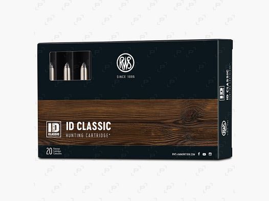 Box of 20 cartridges for big game RWS ID CLASSIC Caliber 7X64 - 162 GR