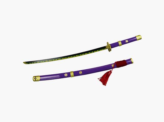 Katana Enma Roronoa Zoro One Piece Samurai Miecz tępy