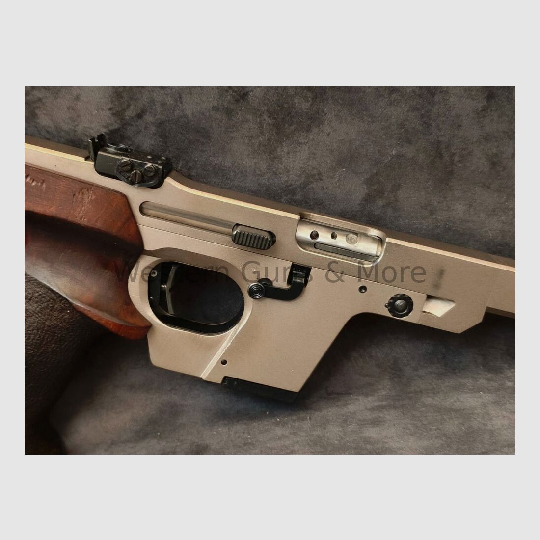 Walther GSP Sport-Matchpistole Kal.22lr. mattvernickelt
