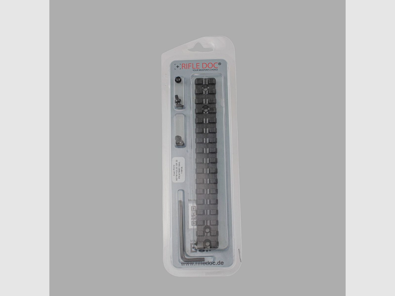Rifle Doc Picatinny Weaver STAHL Schiene für HEYM SR 30