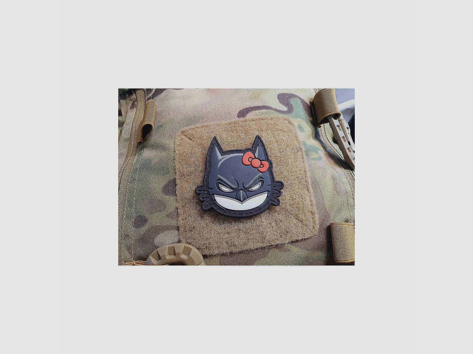 JTG BadKat Mask 3D Rubber Patch fullcolor