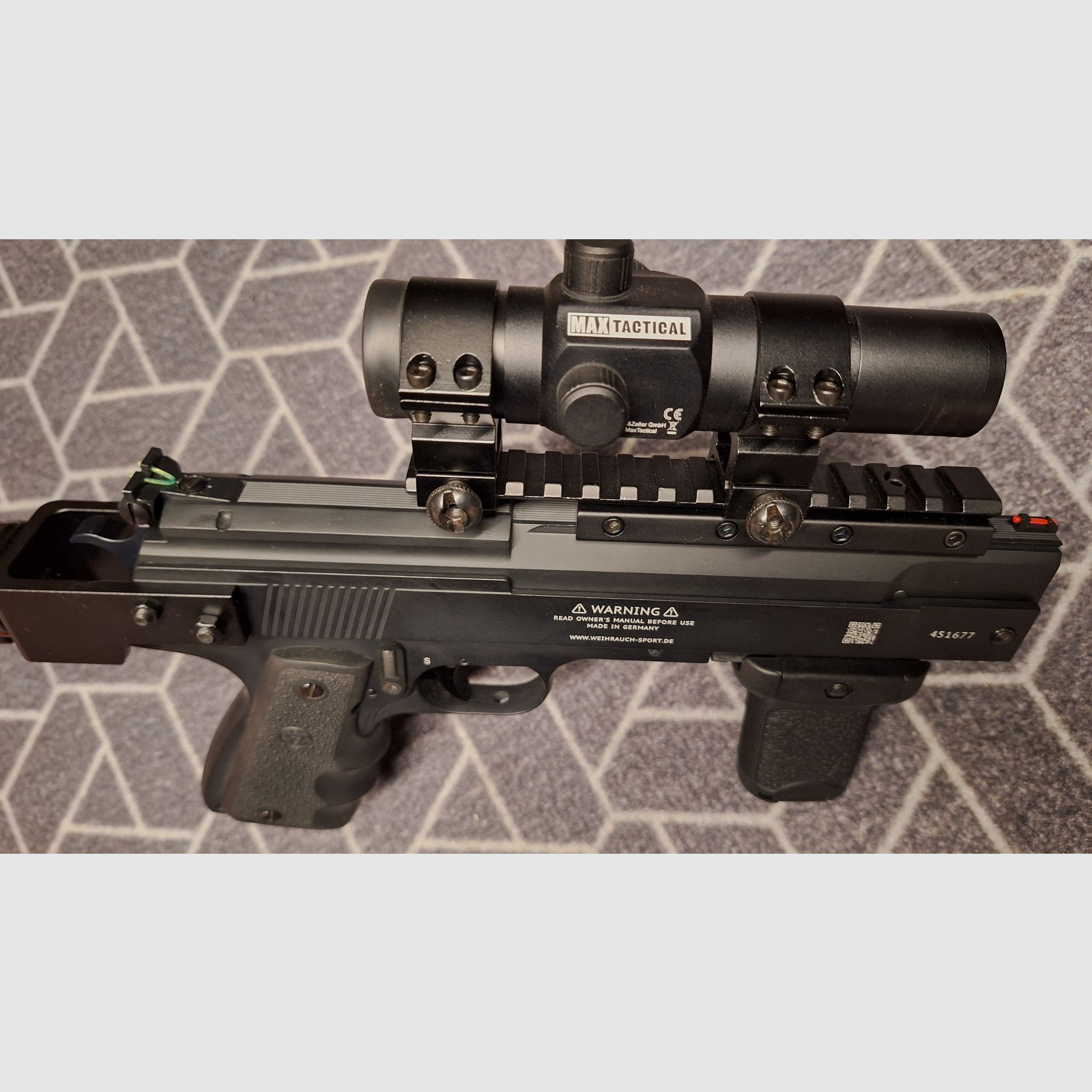 Weihrauch HW 45 Taktischer Pistolenkarabiner!