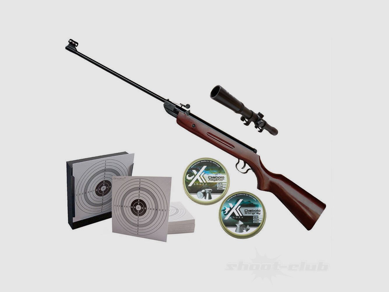 Norconia Norconia B2 Luftgewehr 4,5mm - Set